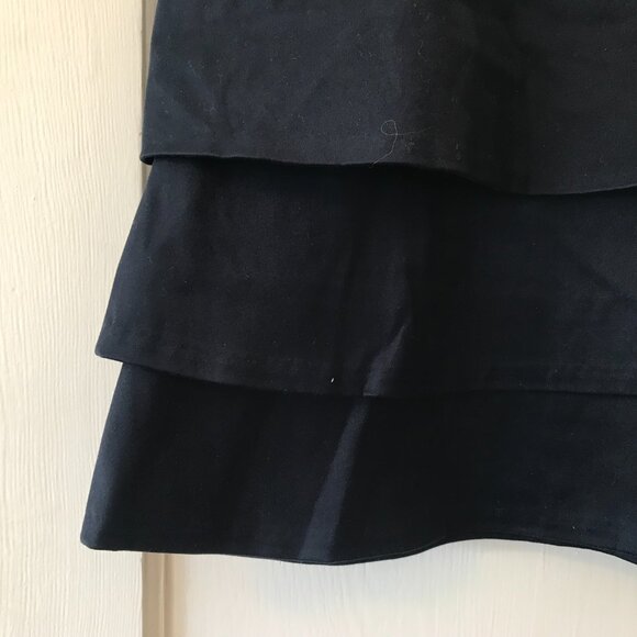 Ann Taylor | Tiered Tie A-Line Skirt - Picture 3 of 9